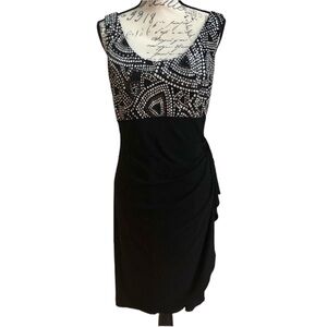 Black High Waist Cocktail Dress nwot